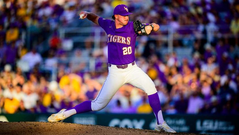 Paul Skenes helped lead LSU to the 2023 College World Series title before moving to the professional ranks