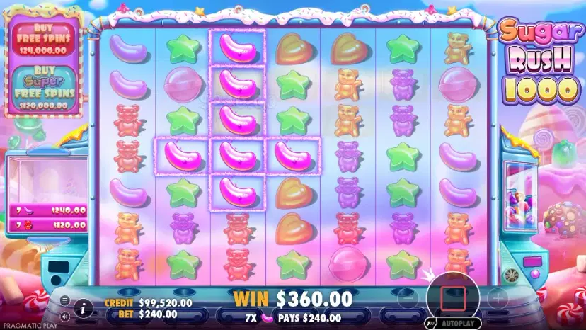 sugar rush 1000 gameplay