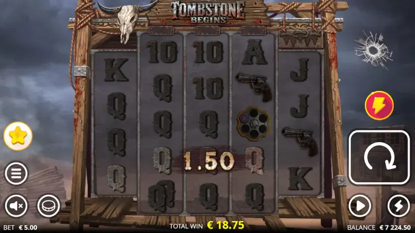 tombstone begins main features