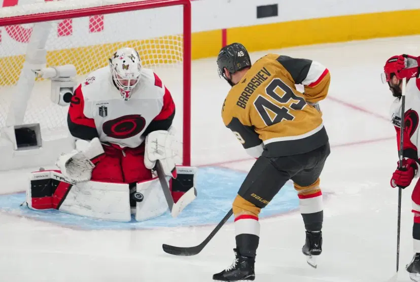 Ivan Barbashev and Brandon Bussi