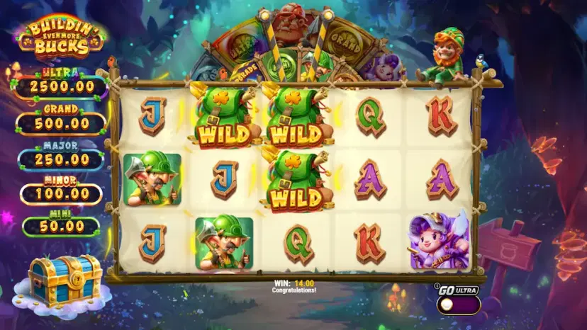buildin' even more bucks main features