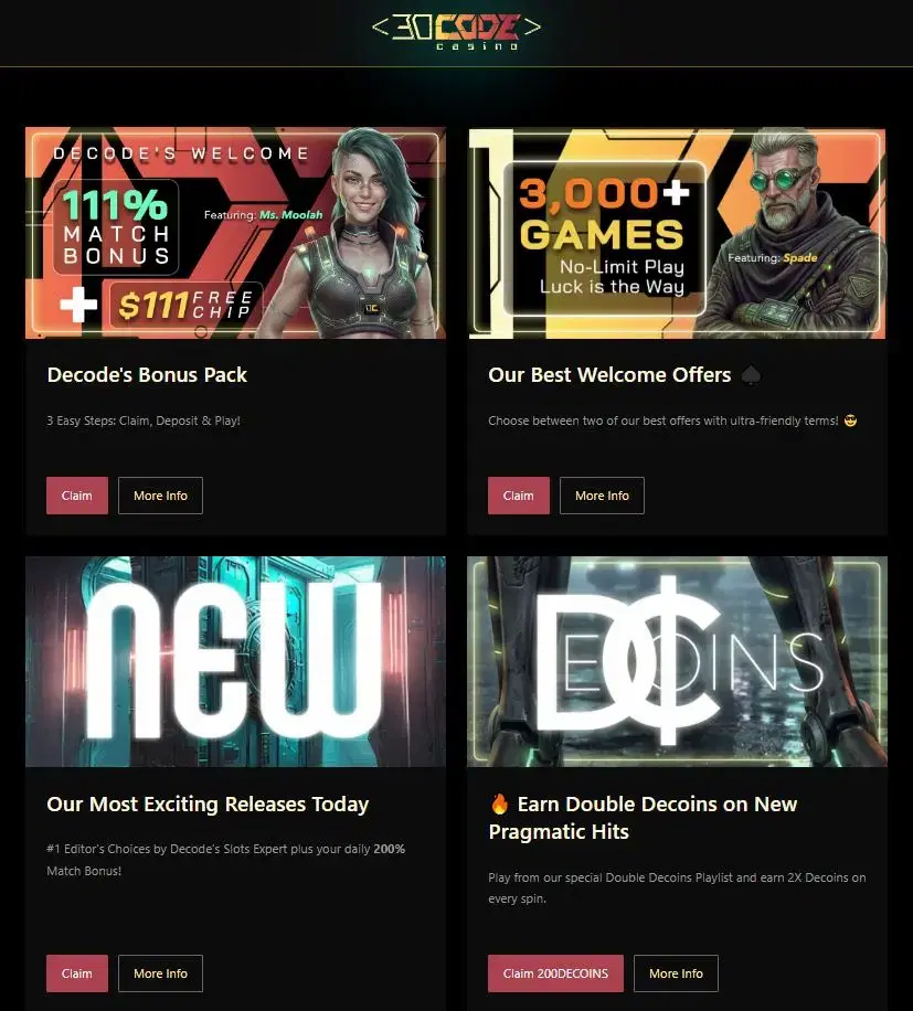 decode casino promotions june 2026