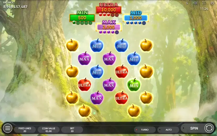 druid's fortune pick me bonus game