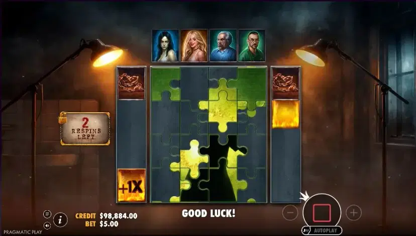 sanatorium secrets pre-game respin puzzle