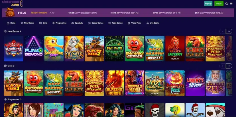 slotsroom casino rtg june 2026