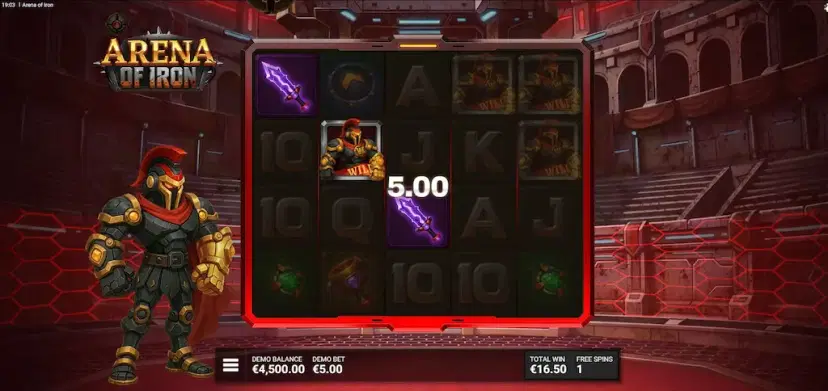 arena of iron robot rumble