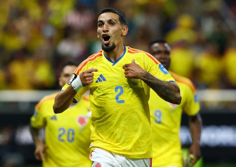 Daniel Munoz was the hero for Colombia against Congo, netting a late winner in group stage - Colombia Ghana Picks