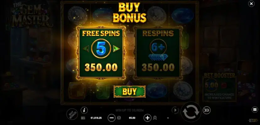 the gem master feature buy