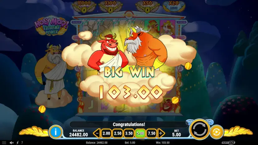 holy moo extreme power gameplay