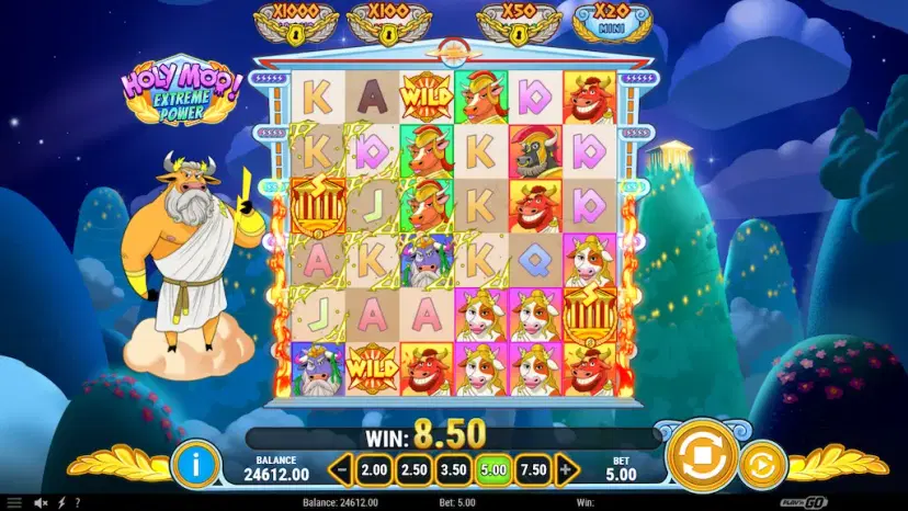 holy moo extreme power main features
