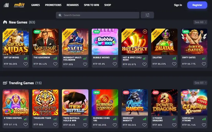 mbitcasino features aug 2026