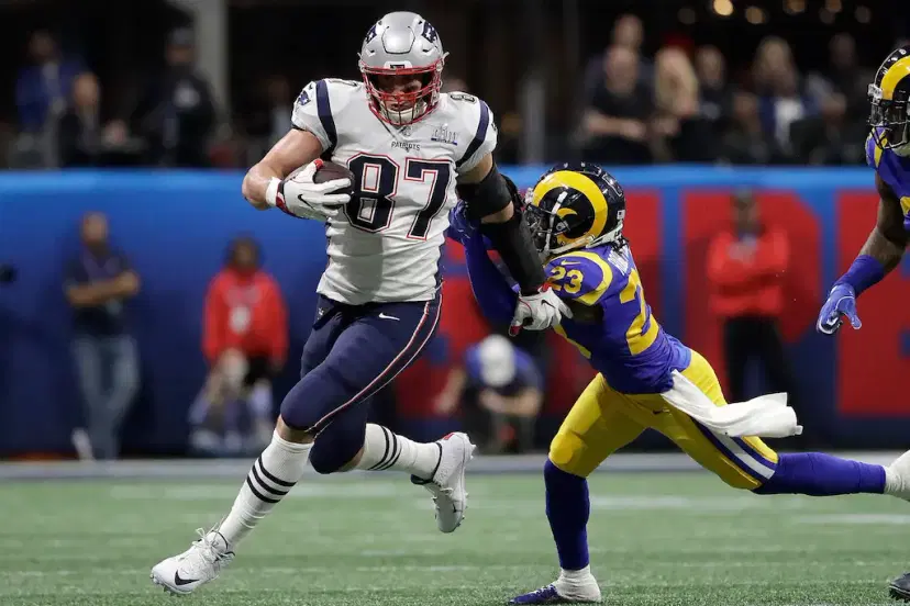 rob gronkowski new england patriots