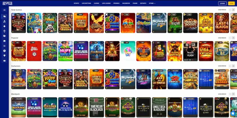 sportsbetting casino games aug 2026