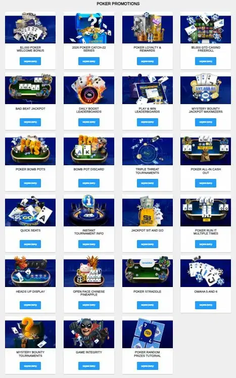 sportsbetting poker other bonuses and promotions aug 2026