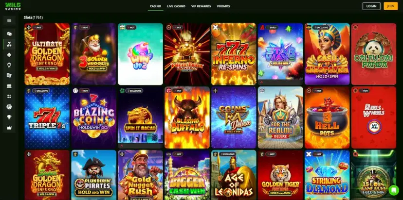 wild casino best online casino aug 2026