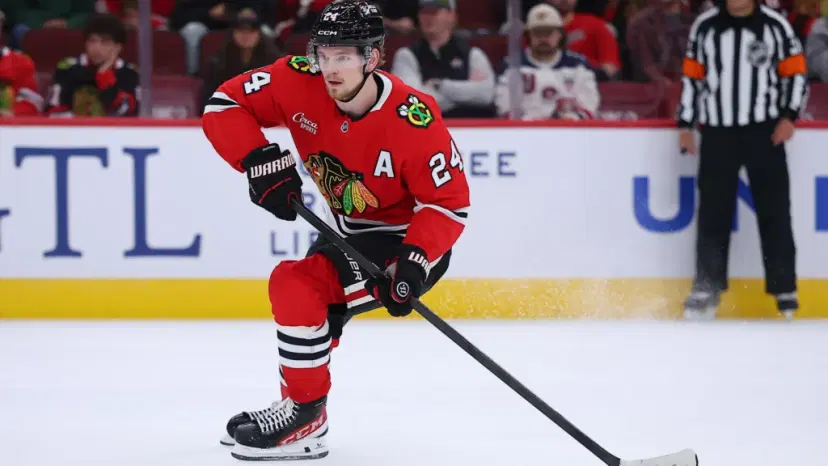 Bowen Byram gets a chance to be a top defenseman for the Chicago Blackhawks