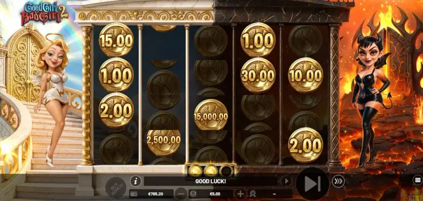 good girl bad girl 2 hold & win feature
