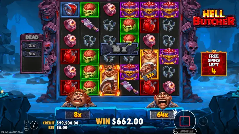 hell butcher free spins