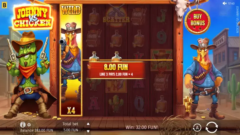 johnny vs chicken main features