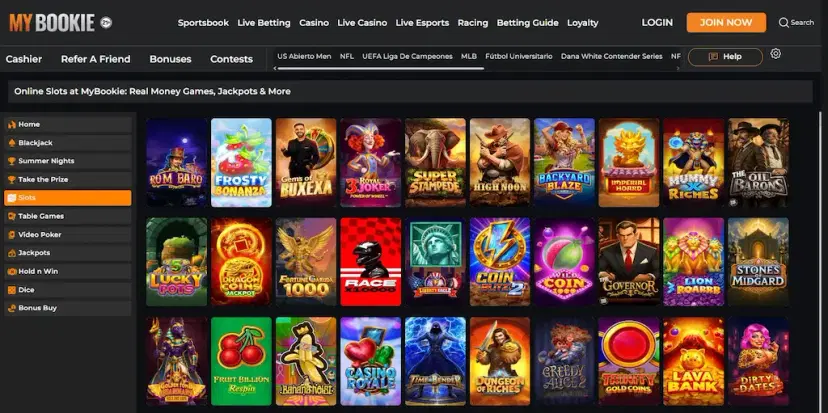 mybookie casino games sept 2026