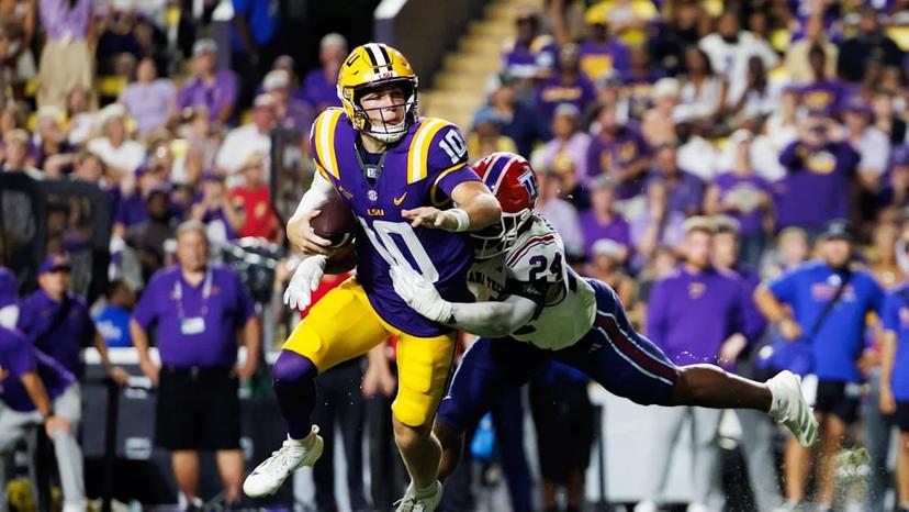 Sam Leavitt has ran for nearly 200 yards already this year. Will he lead the Tigers to a win at home? NCAA Football Expert Picks