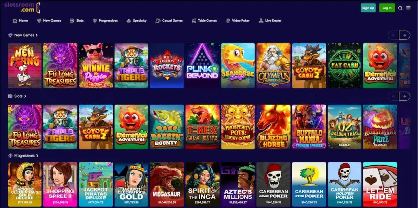 slotsroom casino games sept 2026