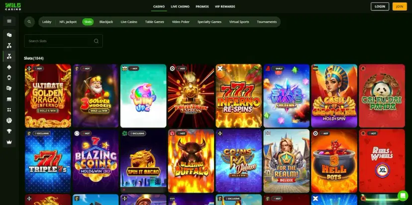 wild casino best betsoft sept 2026