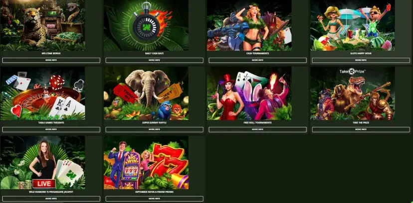 wild casino promo sept 2026