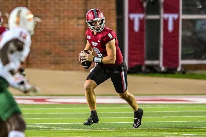 Can Goose scramble for a 10 yard gain tonight at home against Southern Miss? Southern Miss Troy Expert Picks