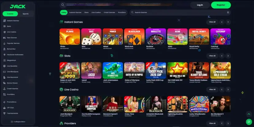 jack.com features oct 2026