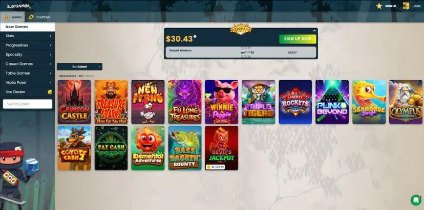 slots ninja casino games oct 2026