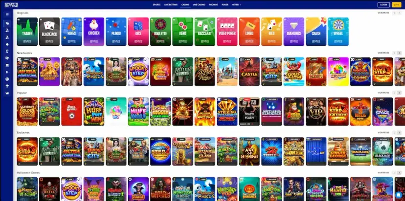 sportsbetting casino features oct 2026