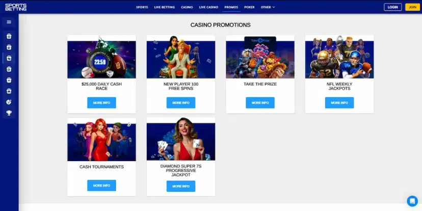 sportsbetting casino promotions oct 2026