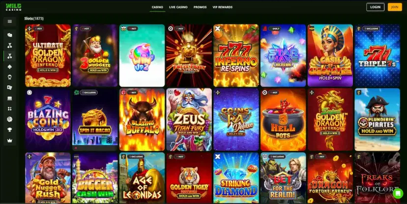 wild casino best casino page oct 2026