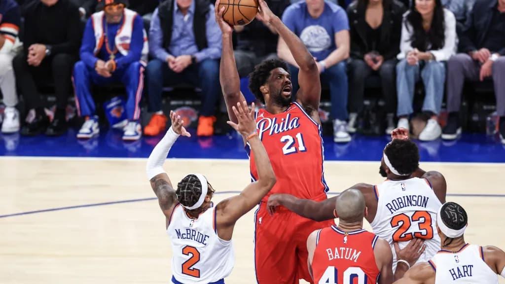 Philadelphia 76ers vs New York Knicks Game 2 Prediction & Best Bets 4/22/2024 cover